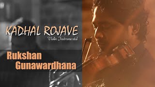 Kadhal Rojave Violin Instrumental - Rukshan Gunawardhane
