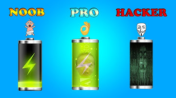 NOOB vs PRO vs HACKER - Recharge Please! Gameplay Walkthroug Tecasa Gamer