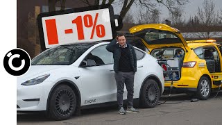 Liegengeblieben im Tesla Model Y - was passiert nach 0%?