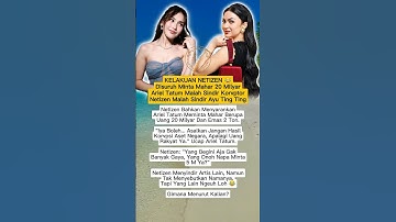 KELAKUAN NETIZEN 😂 Disuruh Minta Mahar 20 Milyar, Ariel Tatum Malah Sindir Korvptor