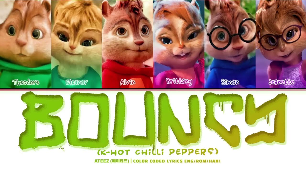 ATEEZ - BOUNCY (Cover by The Chipmunks)