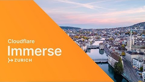 Catch the Highlights from Cloudflare Immerse Zurich 2024!