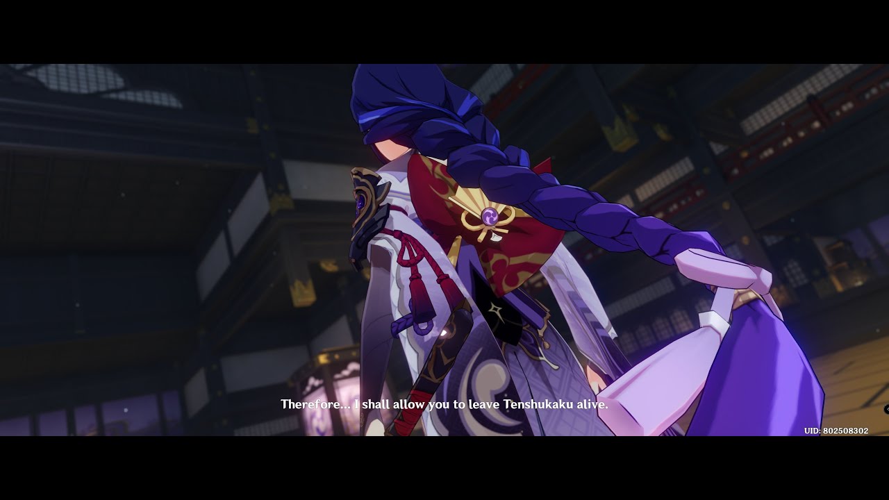 [GenshinImpact] Sweet Talk with Raiden Shogun - YouTube