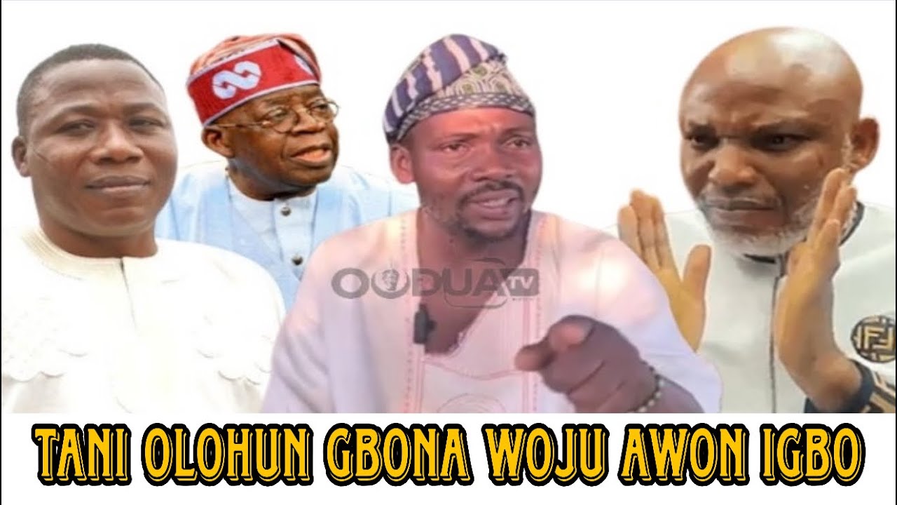 TaniOlohun binu tan fesi fun awon omo IGBO ti o criticizing Oloye Igboho nitori atilẹyin fun Tinubu.