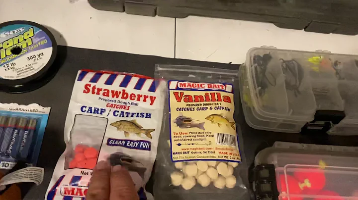 Fishing bag contents for multi-species fishing