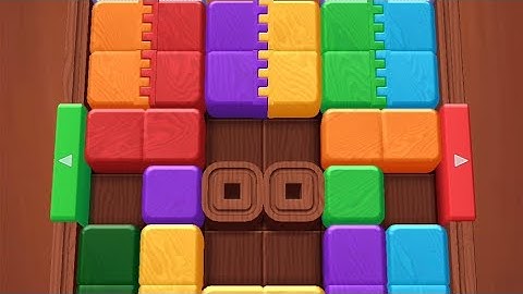 Wood Away Block Jam Level 97 Game Walkthrough Solution