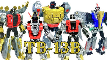 Black Mamba TB-13B: Transformers KO Oversized POTP Dinobots: Transformation from Dino to Robots