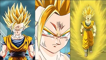 NEW LR SUPER SAIYAN 2 GOHAN SUPER ATTACKS & VOICED ACTIVE SKILL | DBZ Dokkan Battle JP