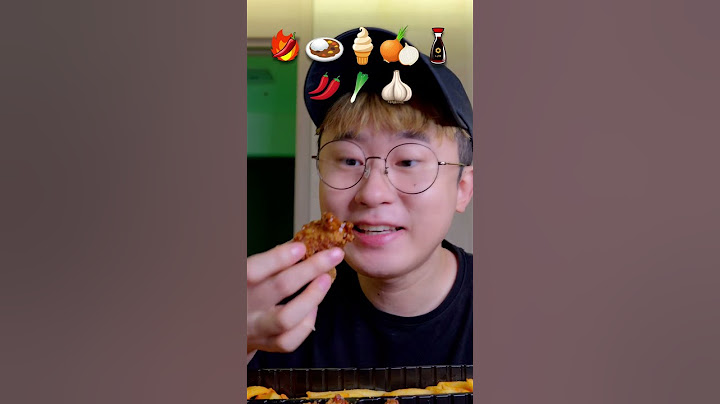 Every Korean chicken mukbang