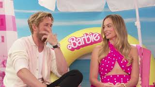 Ryan Gosling & Margot Robbie -  Barbie Q&A
