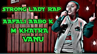 Strong lady Rag_ Aafali aabo k khatra vanu m New Rap Song