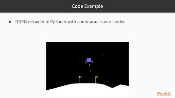 Hands-on Reinforcement Learning with PyTorch:Perform Deterministic Policy Gradients|packtpub.com