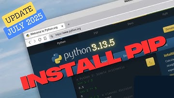 How to Install PIP in Python 3.13.5 Easily (Official Method)
