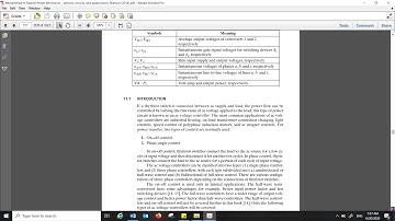 Introduction to AC to AC converters