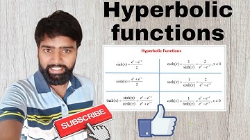 Hyperbolic functions | Tgt pgt maths | by Sandeep Sir|