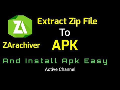 Zip File To Apk Extract Any Android ZArchiver 2021.