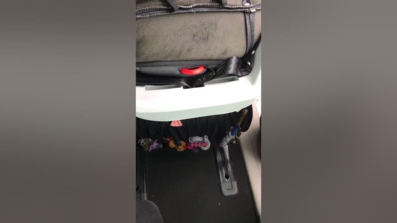 Car Seat tether strap. How to change the side your tether buckle is