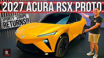 The 2027 Acura RSX Prototype Is An In-House Built Next Gen EV With A Throwback Name