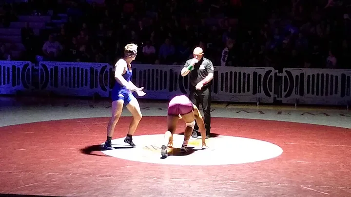 David Remer, Carson High School State Wrestling Fi...