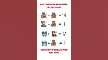 How good is your math. Can you solve in 10 seconds? #shorts #quiz #puzzle