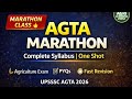AGTA Marathon 2026 🔥 | Full Syllabus One Shot Revision| Marathon Class for Selection | Hindi