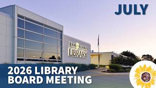 2026 July Library Board Meeting