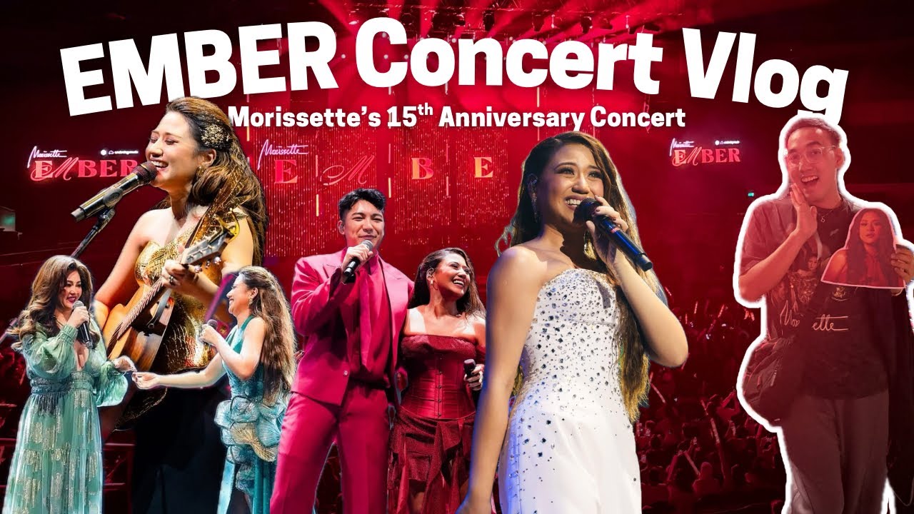 EMBER Concert Vlog - Morissette’s 15th Anniversary Concert Full and Raw Experience. ♥️