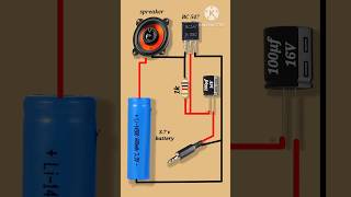 simple amplifier circuit diagram | BC 547 transistor amplifier | #shorts #short #amplifier #diy
