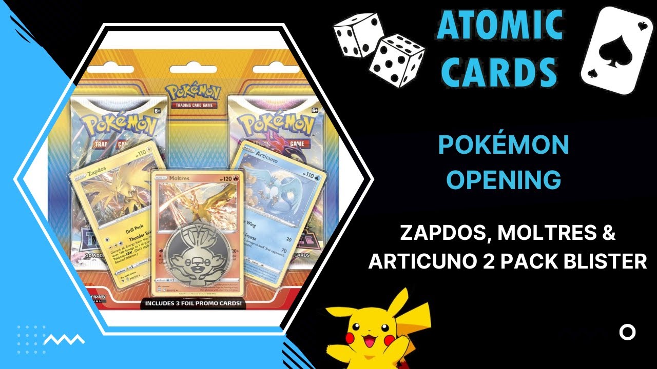 Enhanced 2-Pack Blister Pack [Articuno, Zapdos, & Moltres