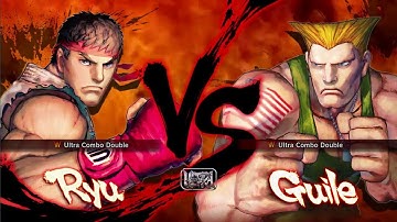 Ultra Street Fighter 4 - Ryu Vs Guile [Hardest]