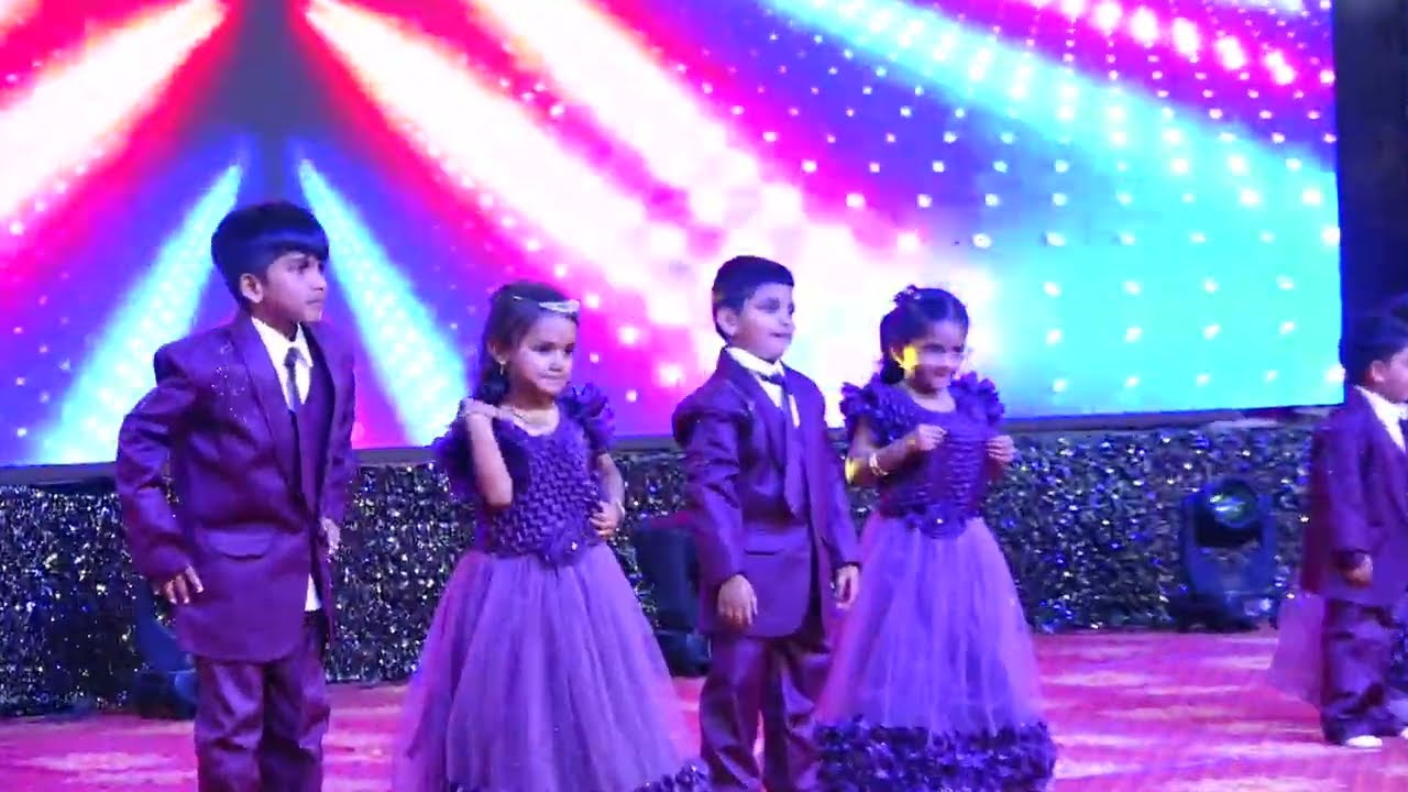 Pre Primary Students Performance at 10th Annual Day Celebrations - Winfield Schools,Vidya Bhavan,KMM