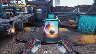 Splitgate Pantheon Speed Run: 43.341 seconds