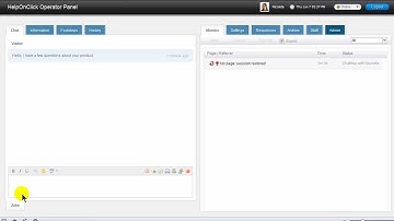 How to quickly change visitor name while chatting - HelpOnClick live chat software