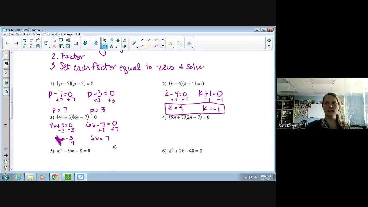 Algebra 2 4-5/4-6 Lesson Part 1 - YouTube