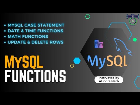 MySQL Advanced: Learn #mysql Functions, Case, Date & Time, Math, Update & Delete #rdbms #tutorial