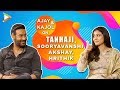 Ajay Devgn Kajol On Tanhaji Superb 3D Funny Rapid Fire Hilarious Quiz Twitter Fan Questions