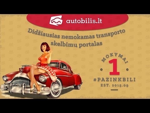 #PažinkBilį #1 Skelbimo talpinimas - Autobilis.lt