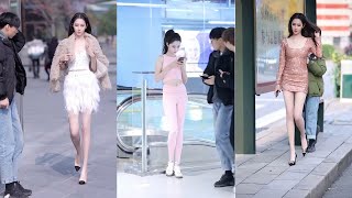 【抖音 Tik Tok】最美街拍大长腿！小姐姐的大长腿真的是万能的呀！#大长腿 #福利视频合集 by TikTok美好生活 6,287 views 4 years ago 4 minutes, 23 seconds