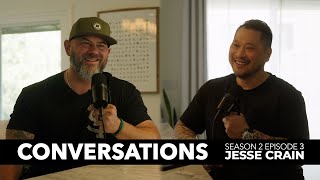 Conversations S2 EP3: Jesse Crain, former 10 Year MLB pitcher and All-American two-way player