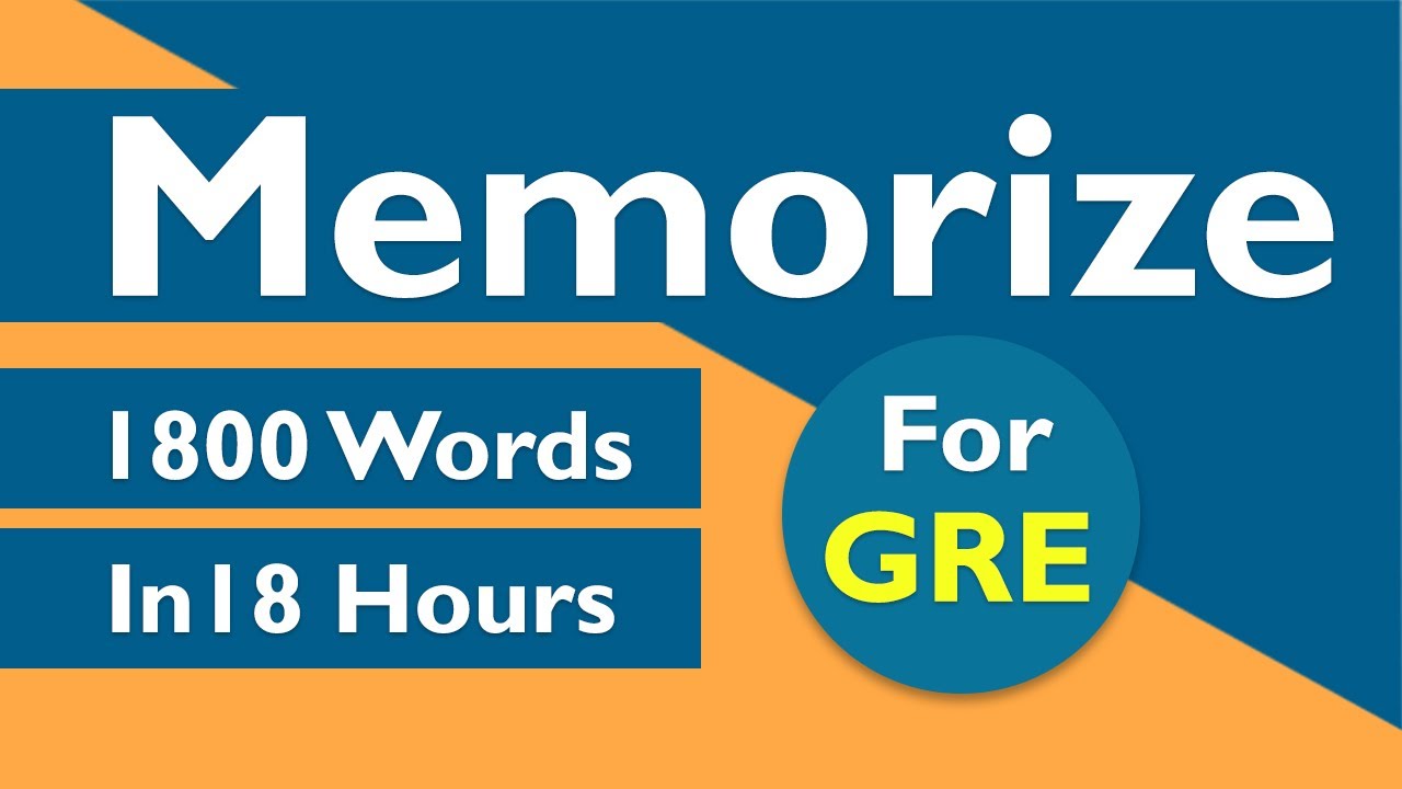 GRE Vocabulary  GRE Words with Mnemonics