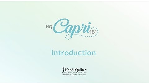 Introduction - HQ Capri