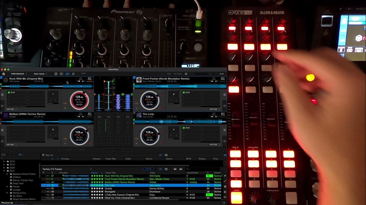 Mapping Xone K2 para Rekordbox 6 YouTube