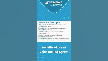 Benefits of our AI Voice Calling Agent! #ai #aiagents #aiagent #voicecall #webinar