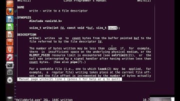 [SecurityTube.net]  Hello World in Assembly Language