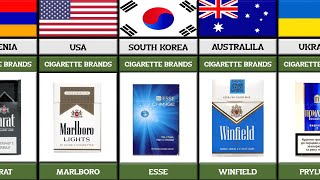 Cigarette Brands From Different Countries | Cigarette Brands by Zomomg 306 views 9 months ago 3 minutes, 14 seconds