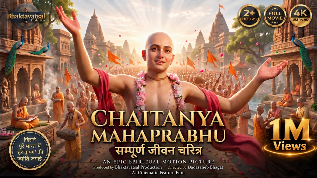 ⁣श्री चैतन्य महाप्रभु | Full Movie (2026) | कृष्ण प्रेम की अद्भुत कथा | AI Cinematic Film | Hindi