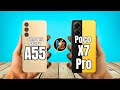 Samsung Galaxy A55 vs Xiaomi Poco X7 Pro