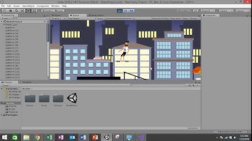 Video Unity 2D Skateboard Game