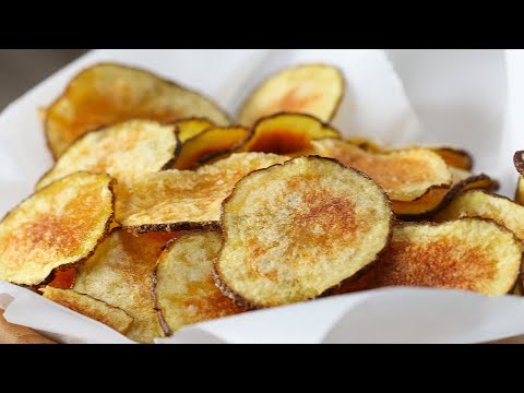 Easy Microwave Potato Chips