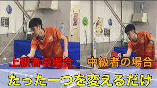 【卓球】秒で習得出来る『よー止まるストップ』を近畿チャンピオンから学ぶ動画